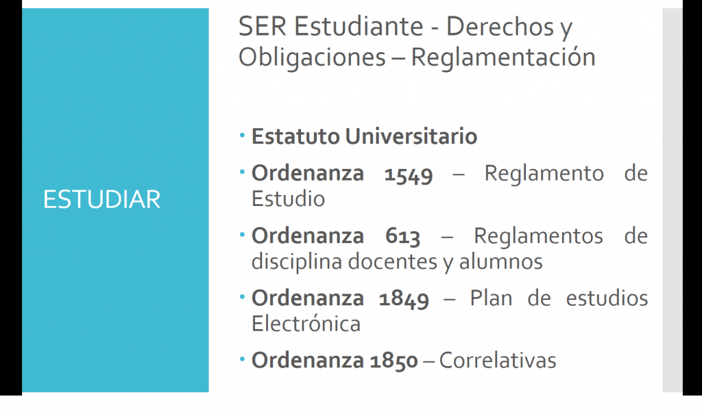 rol estudiante